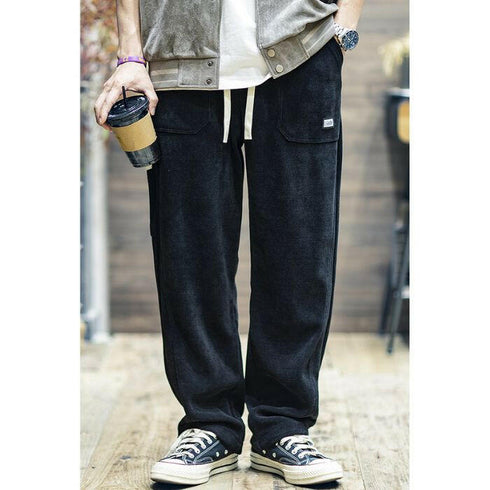 【OUTLET/即納】リブテクスチャーソフトパンツ P0544