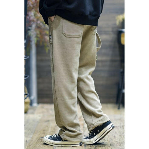 【OUTLET/即納】リブテクスチャーソフトパンツ P0544