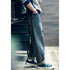 Tapered Jeans Loose Hipster Washed Pants P0543