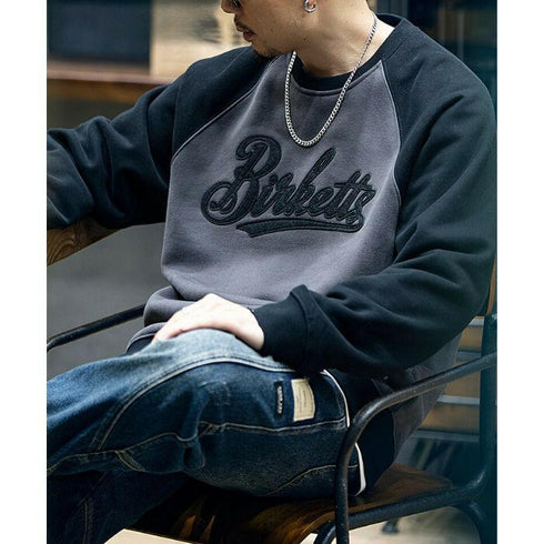 Padded Loose Round Neck Sweatshirt P0548