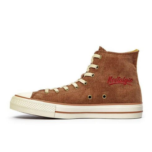 Corduroy High-Top Casual Shoes P0567