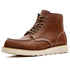 Mid-top British Style Leather Boots P0574