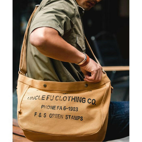 American Retro Large Crossbody Bag P0580