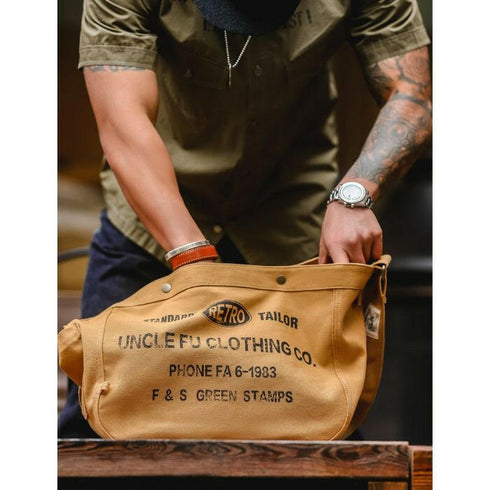 American Retro Large Crossbody Bag P0580