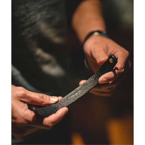 Vintage Tanned Stamping Bracelet P0586