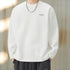 Minimal Logo Crew Neck Long Sleeve T-shirt P1682