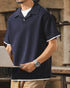 Smart Casual Loose Fit Polo Shirt P1426