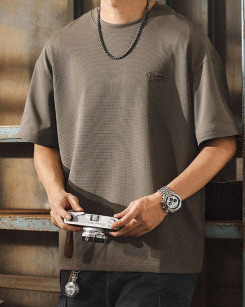 Industrial Typography Back Print T-shirt P1420