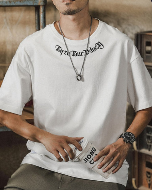 Abstract Motif Art Short Sleeve T-Shirt P1372