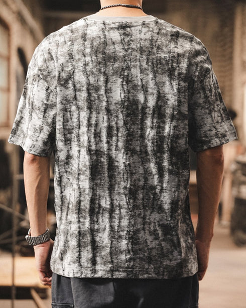 Military Camo Pocket Accent Short Sleeve T-Shirt P1405