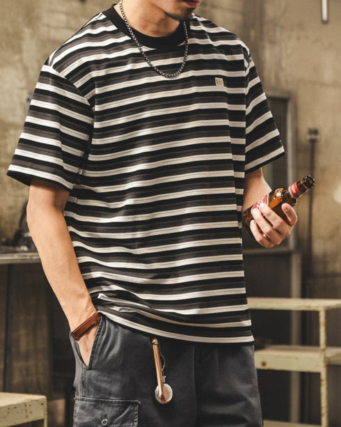 Classic Border Short Sleeve T-shirt P1445