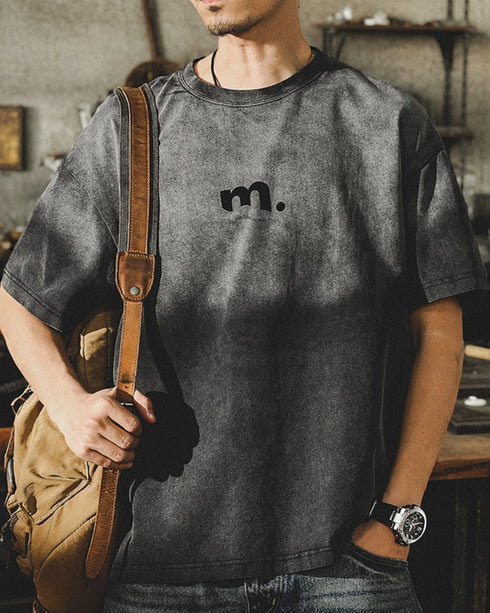 Acid Fade Graphic Short Sleeve T-Shirt P1482