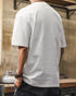 【OUTLET/即納】アシンメトリーステッチ半袖Tシャツ P1430