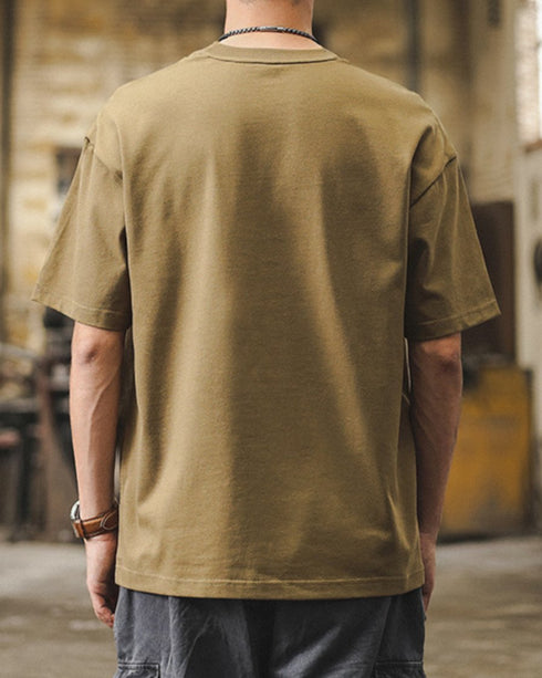 Rough Edge Style Short Sleeve T-shirt P1424