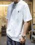 【OUTLET/即納】モノトーンロゴアクセント半袖Tシャツ P1399