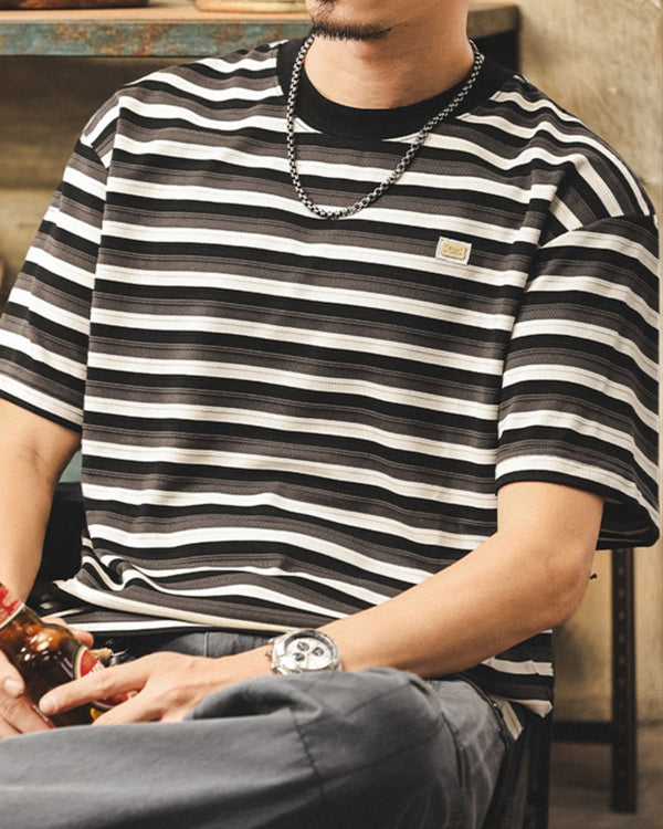 Classic Border Short Sleeve T-shirt P1445