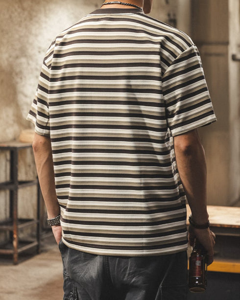 Classic Border Short Sleeve T-shirt P1445