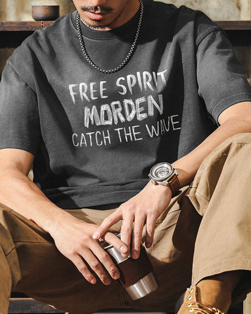 Chalk Logo Fade Casual Short Sleeve T-Shirt P1425