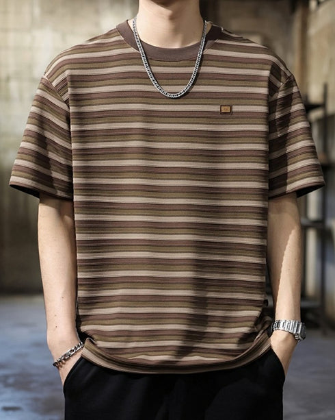 Classic Border Short Sleeve T-shirt P1445