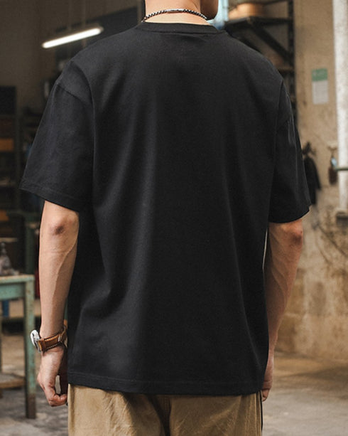 Rough Edge Style Short Sleeve T-shirt P1424