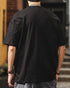 コントラストパネモダングラフィック半袖Tシャツ P1397