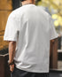 コントラストパネモダングラフィック半袖Tシャツ P1397