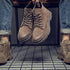 Mid-top Retro Work Boots P1037