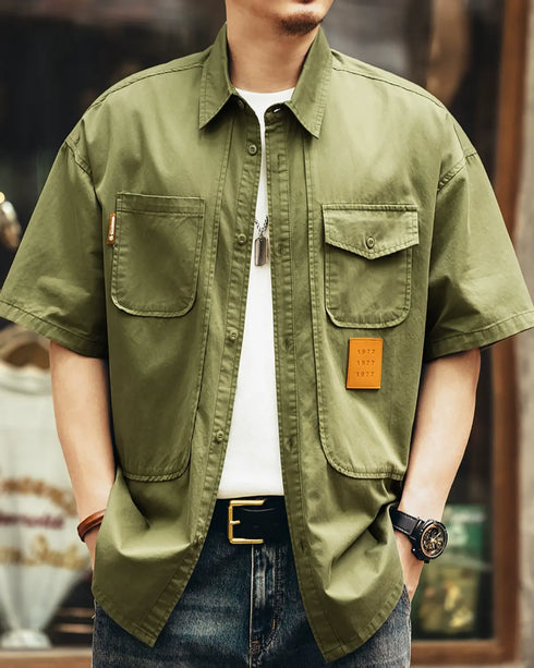 Work Taste Short Sleeve Shirt P1336