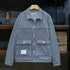 【OUTLET/即納】ヒッコリーストライプワークジャケット P0458