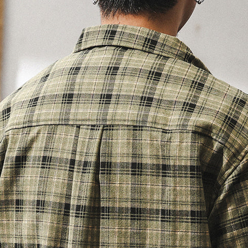 Classic Check Button Shirt P1708