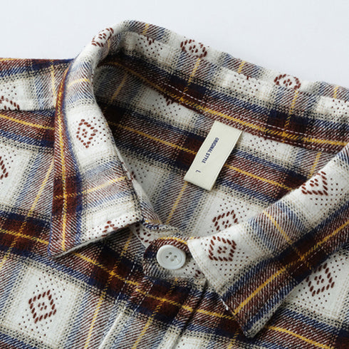 Retro Diamond Check Shirt P1627