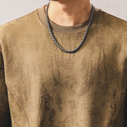 Vintage Wash Texture Long Sleeve Shirt P1815