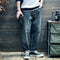 Tapered Jeans Loose Hipster Washed Pants P0543