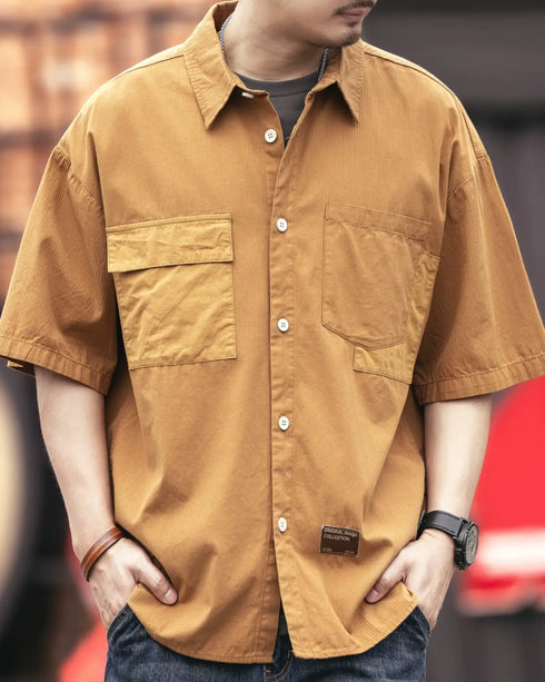 Utility Pocket Short Sleeve Shirt P1338