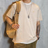 ステッチデザインルーズフィット半袖Tシャツ P2151