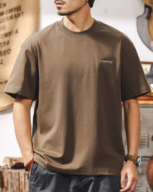 Retro Cool Antibacterial Suede Tee P1288