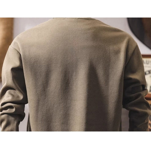 Shoulder Line Accent Long T-shirt P1953