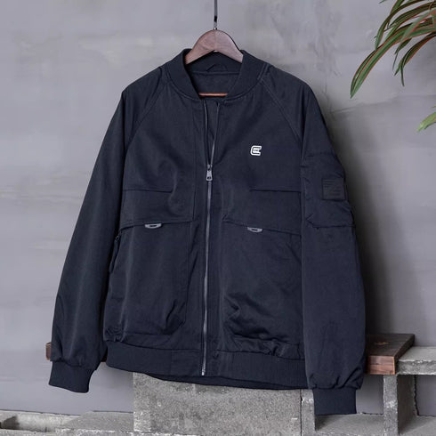 ミリタリーテイストジップブルゾン P1954