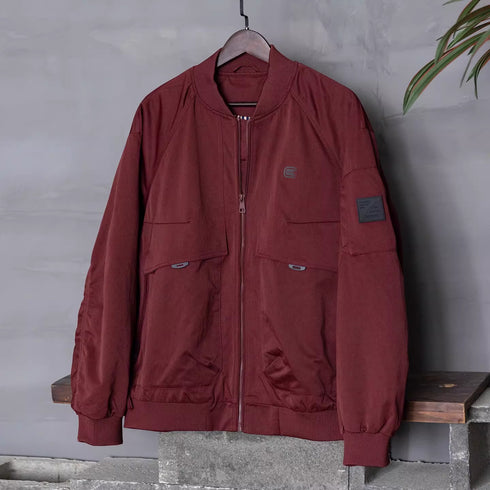 ミリタリーテイストジップブルゾン P1954