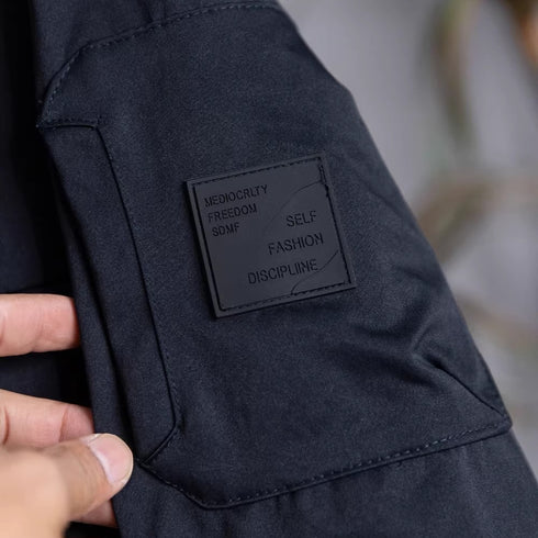 ミリタリーテイストジップブルゾン P1954