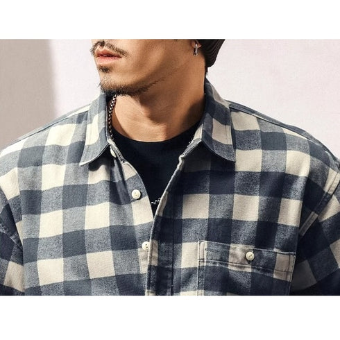 Big Check Casual Shirt P1963