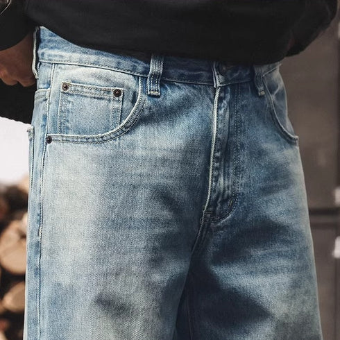 Vintage Fade Denim Pants P1938