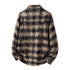 Grunge Check Pocket Long Sleeve Shirt P1956