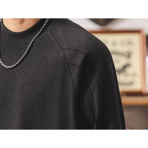 Bottle Neck Raglan Long T-shirt P1955