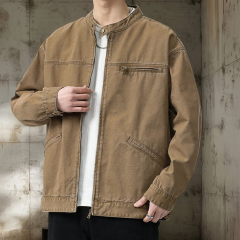 Faded Wash Stand Jacket P1886