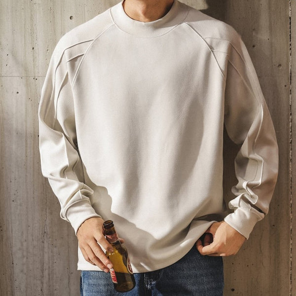 Bottle Neck Raglan Long T-shirt P1955