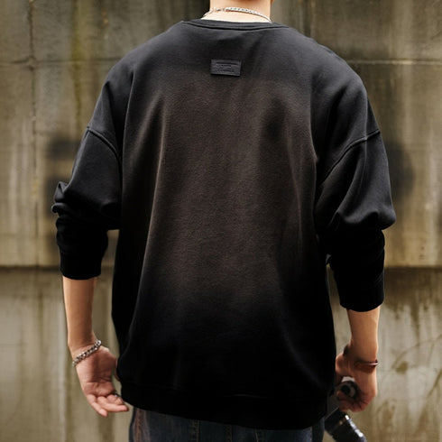 Fade Wash Crewneck Sweatshirt P1793