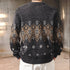 Geometric Pattern Nordic Knit Sweater P1852
