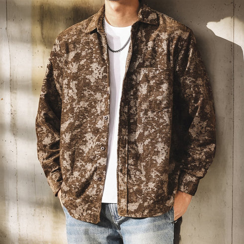 Vintage Camo Work Style Shirt P1834