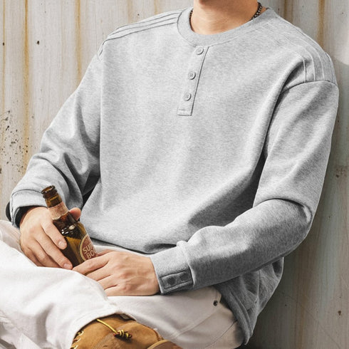 Shoulder Line Accent Long T-shirt P1953